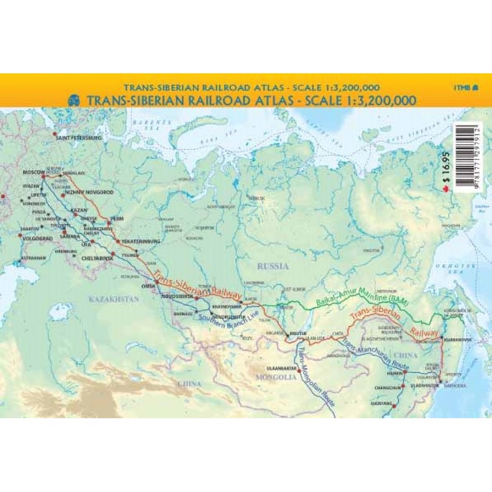 Transsibiriska järnvägen atlas ITM